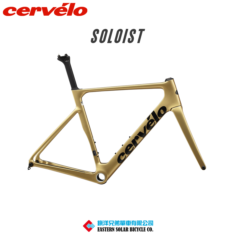 Cervelosoloist气动公路车车架