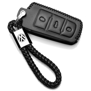 大众2016款迈腾B7钥匙包18款CC15款老款CC专用真皮汽车钥匙套全包