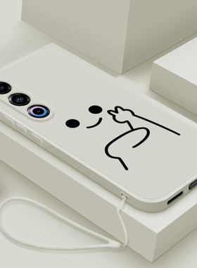 适用魅族21手机壳新款Meizu21pro液态硅胶保护套21note潮男女生魅族20镜头全包防摔MZ20por软壳个性创意比耶