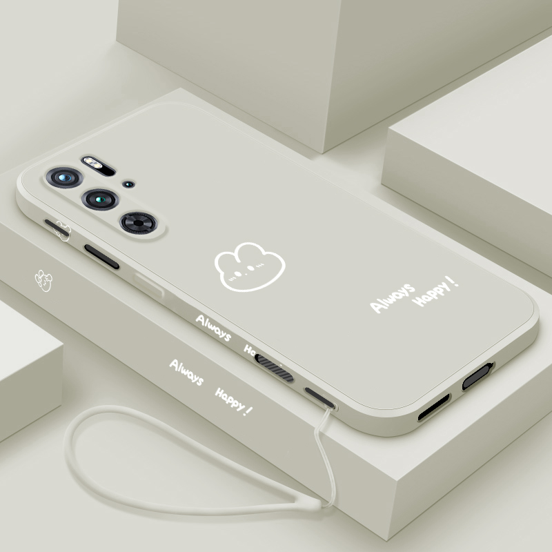 镜头全包液态硅胶红魔手机壳简约