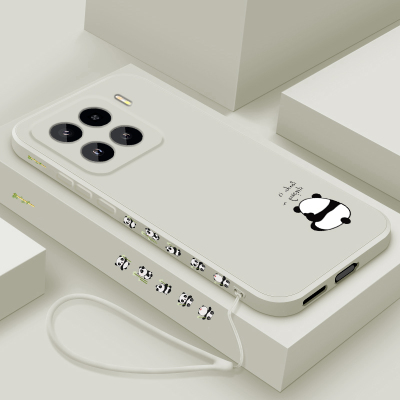 适用小米15手机壳新款xiaomi 15pro液态硅胶软壳15spro镜头全包防摔15ultra保护套男女生pr0个性创意卡通熊猫