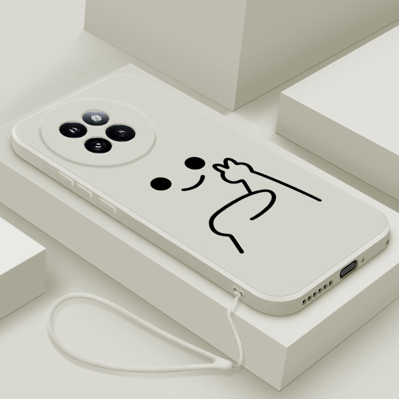 适用小米Civi4Pro手机壳新款por男女生xiaomiCivi3液态硅胶保护套civi2镜头全包civi1s防摔软壳个性创意比耶