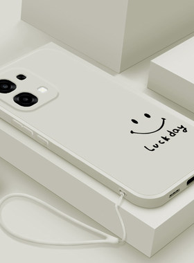 适用oppoA6手机壳新款oppo A6pro液态硅胶A6Max软壳A6GT镜头全包A6i+防摔A6S保护套A6C男女生A6V创意网红笑脸