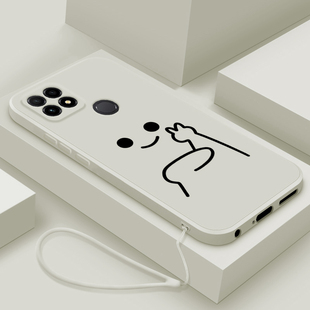 适用华为智选NZONES7pro手机壳新款s7液态硅胶保护套中国移动s7pro+镜头全包pr0十防摔软壳sp300潮男女生比耶