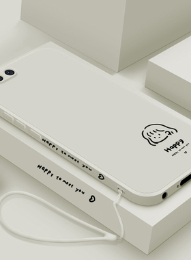 适用小米note3手机壳新款xiaomi6液态硅胶软壳Mi六男女情侣款小米6X镜头全包防摔5x保护套网红创意卡通潮女孩