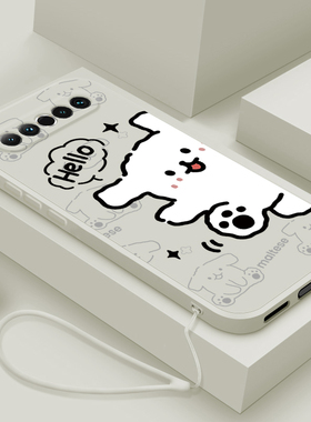 适用魅族17手机壳17pro新款meizu16液态硅胶保护套16thplus镜头全包魅族16spro卡通MZ16s软壳男女生可爱hello