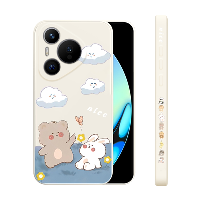 华为液态硅胶全包防摔手机壳