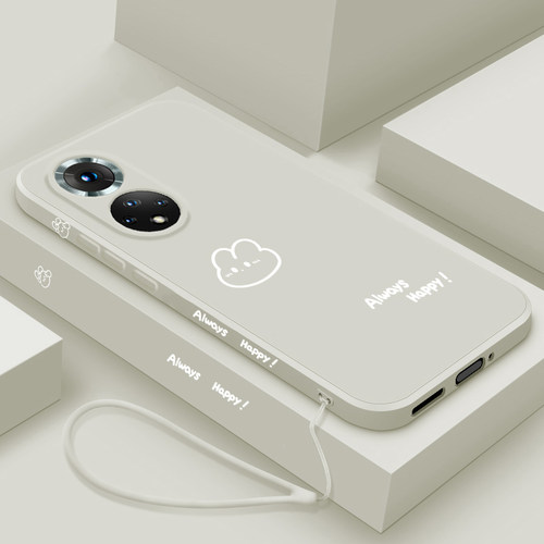 适用液态硅胶手机壳简约