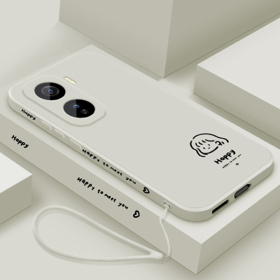 适用iqooneo11手机壳新款vivoiqooneo11液态硅胶软壳vivo镜头全包防摔超薄保护套V2520A男女情侣创意高级女孩