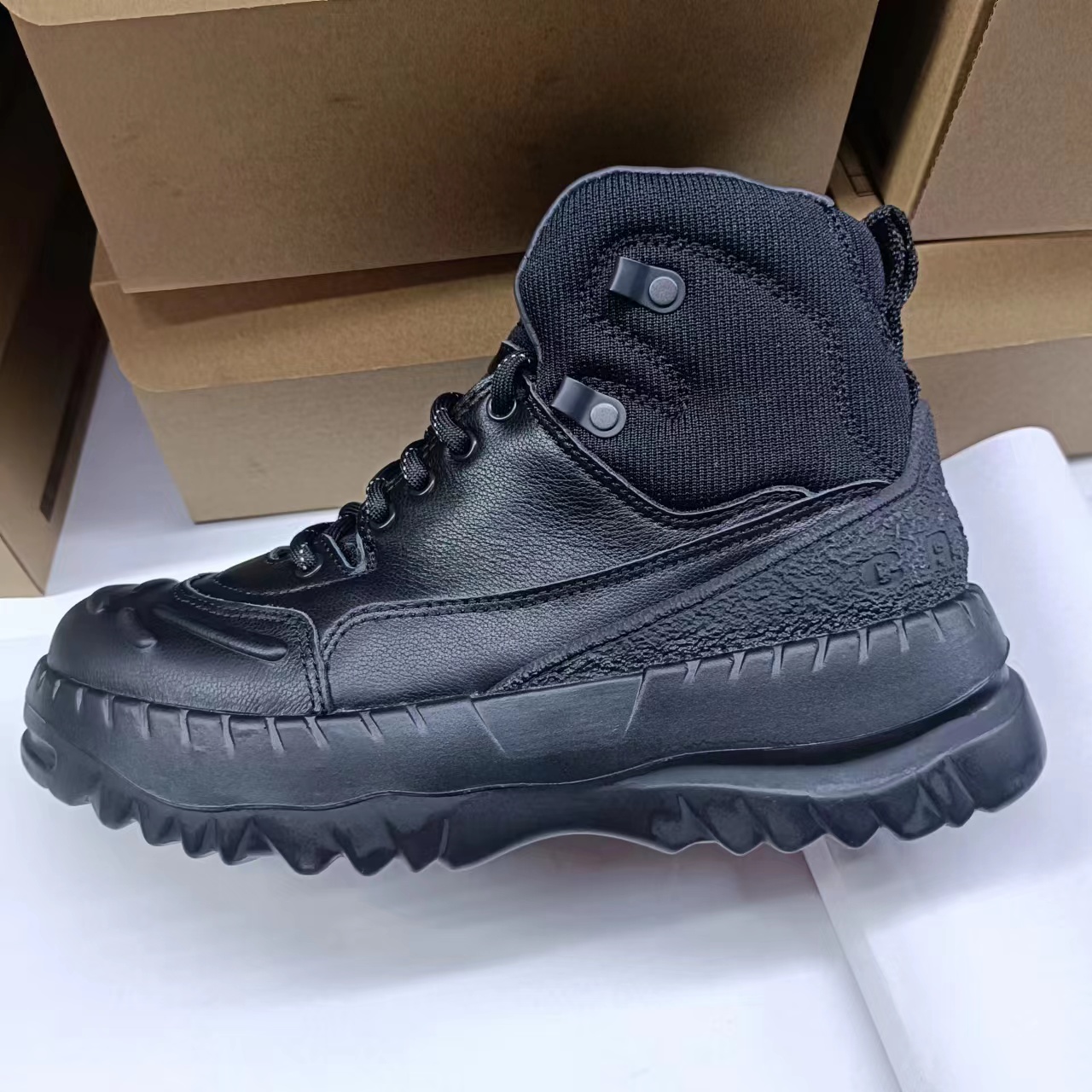 Kiko Kostadinov x Camper联名款全真皮防水户外运动休闲复古皮鞋