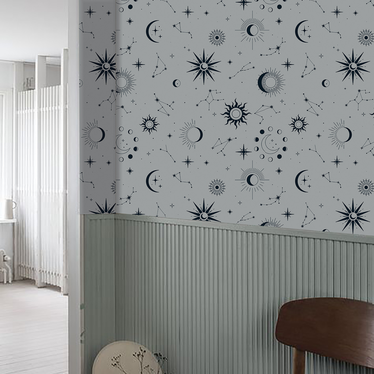 无缝拼接自粘墙纸funlife多款选