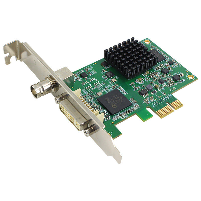 同三维T100DS高清SDI/HDMI/DVI/VGA视频图像采集卡直播录制PCI-E