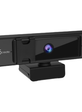 J5Create JVCU435 4K高清摄像头360度旋转数位变焦会议摄像机遥控