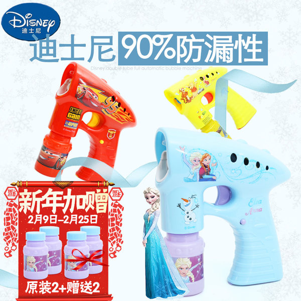 爱亲亲 迪士尼全自动电动泡泡枪玩具 天猫优惠券折后￥19.9包邮（￥29.9-10）送泡泡补充液+三节电池