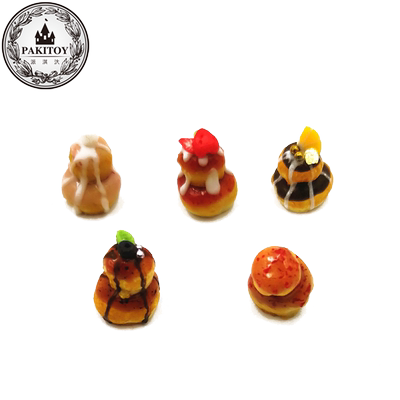 diy小娃屋食玩手工制双层粘土