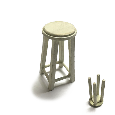 112娃娃屋diy小屋成品花园凳子