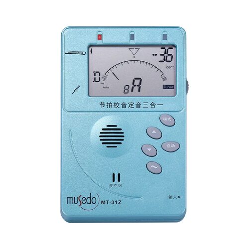 小天使古筝专用电子校音器定音器节拍器 Musedo古筝调音器二合一