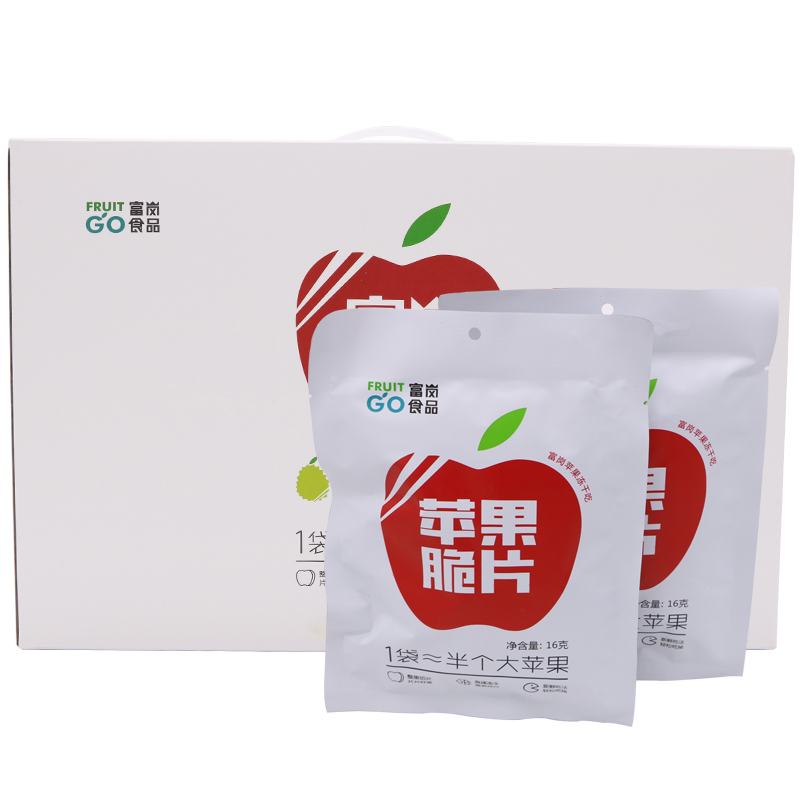 富岗苹果脆片办公室红富士苹果片苹果干休闲零食小吃