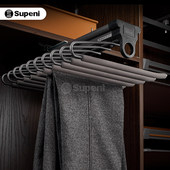 挂裤 伽利略系列抽拉式 架可伸缩顶装 架衣柜橱柜收纳裤 防滑裤