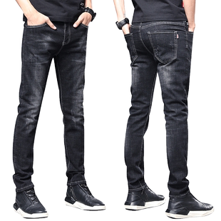 2025春季新款长裤子男士牛仔裤男修身直筒休闲裤秋冬宽松舒适男裤