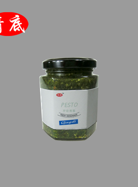 自制罗勒松子青酱Pesto纯手工新鲜意面酱披萨店无添加