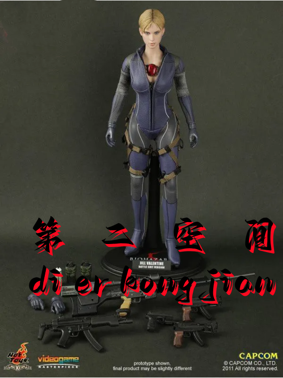 包邮现货 hottoys ht 1/6 vgm13 生化危机5 吉尔 2.0 战斗服版