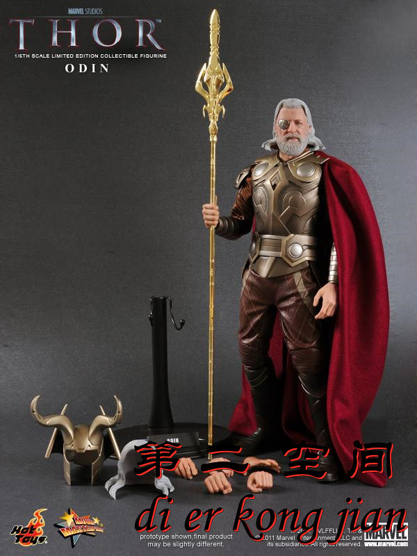 包邮 hottoys ht 1/6 雷神 thor 托尔 雷神之父 奥丁 odin mms148