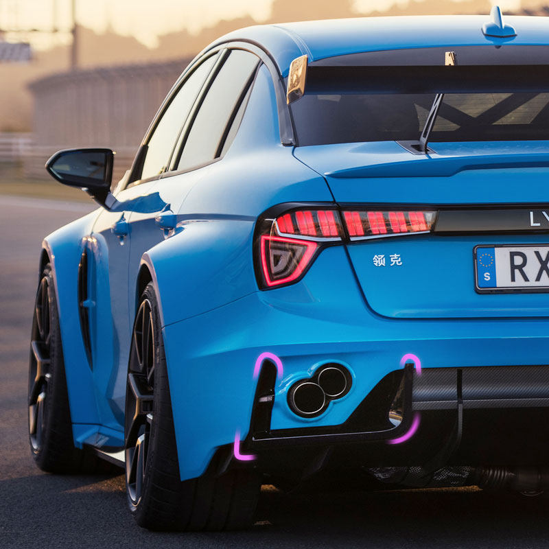 适用于领克03/03 前铲前杠后杠后唇包围黑化饰板装饰用品配件改装