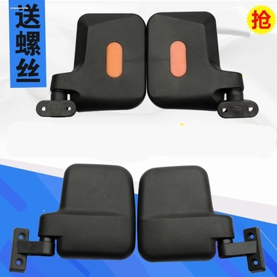 电瓶车反光镜电动三轮车后视镜子宗申电摩托适用倒后倒车镜大视野