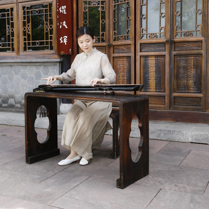 汉宫老杉木伏羲式古琴