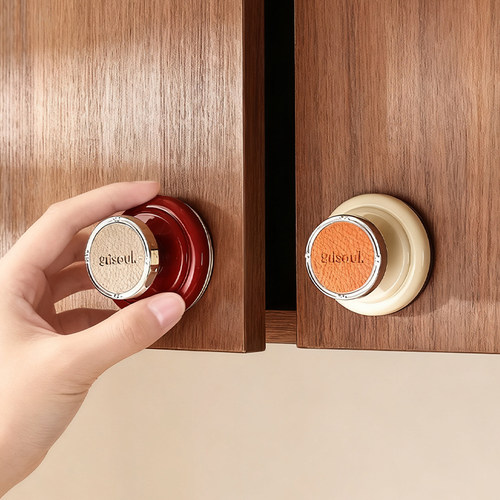 吸盘门把手免打孔中古风