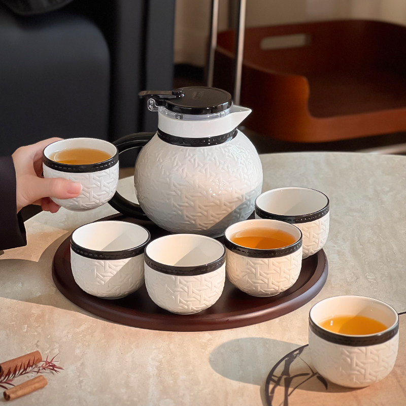 尊慕斯中古风陶瓷水具套装