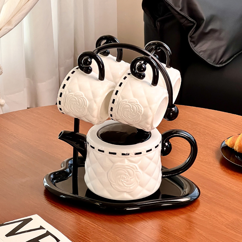 小香风水具套装法式复古茶具水杯