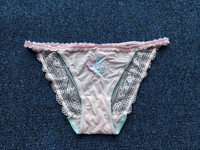 低腰女生透气性感纯棉蕾丝
