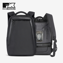 香港FXCREATIONS菲尔诗DGS悬浮减压减重15寸电脑商务通勤双肩背包
