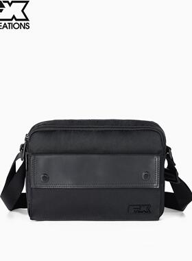 香港FXCREATIONS菲尔诗POG简约男士休闲横款斜挎单肩包新款邮差包