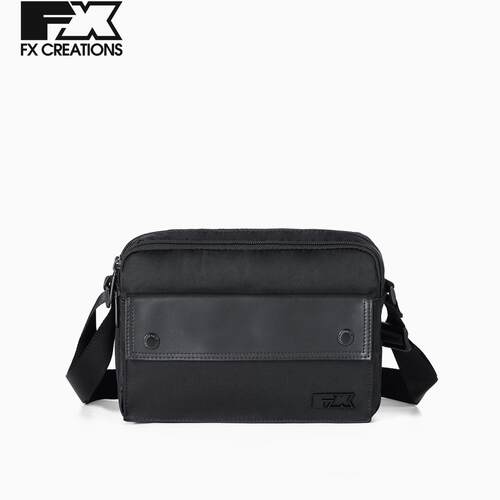 香港FXCREATIONS菲尔诗POG简约男士休闲横款斜挎单肩包新款邮差包