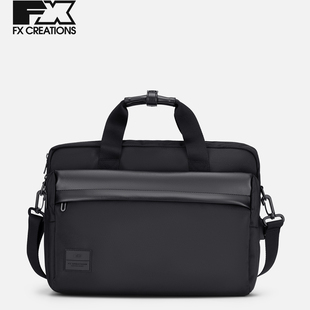 MDS香港FX CREATIONS休闲商务15寸电脑男士手提公文包斜挎单肩包