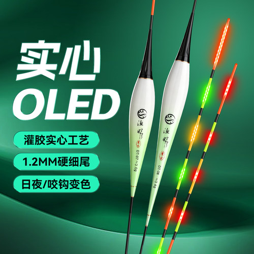 渔眼全目灌胶OLED夜光变色漂