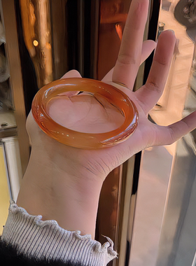 甜美女玉髓网红款仙女镯