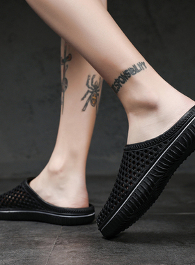 KORY-3拖鞋男潮流韩版夏季情侣洞洞鞋凉鞋个性室外凉拖鞋沙滩鞋