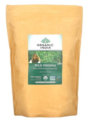 OrganicIndia图尔西散叶茶舒缓