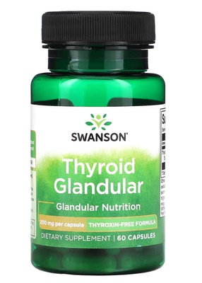 Swanson甲状腺thyroid200mg
