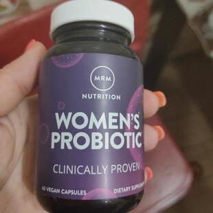MRM女性益生菌60粒women's probiotic现货