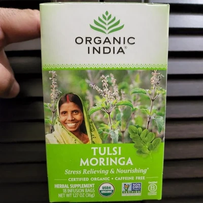 OrganicIndia图尔西茶辣木