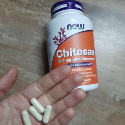 甲壳素NowChitosan壳聚糖加铬
