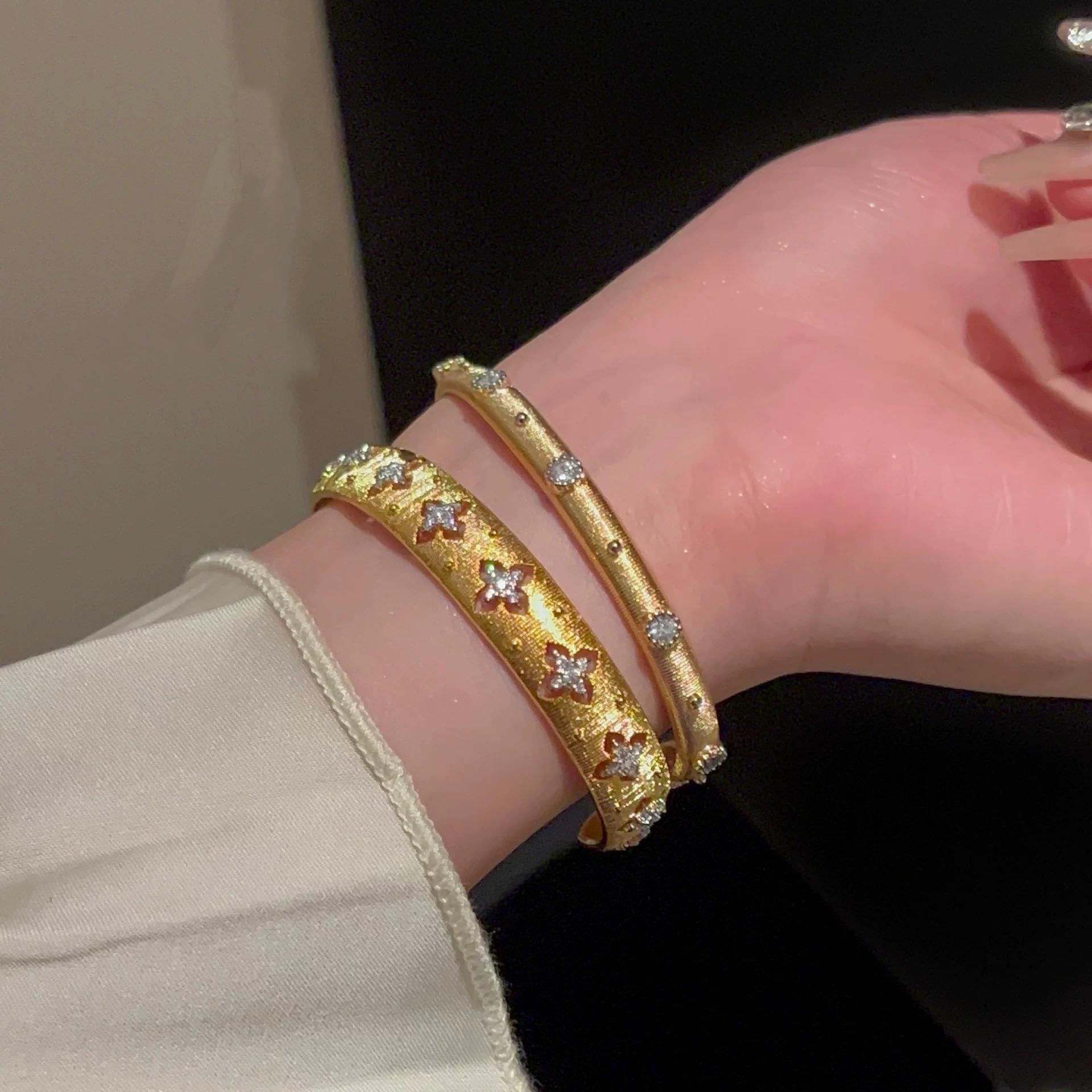 布契拉丝开口手镯意大利