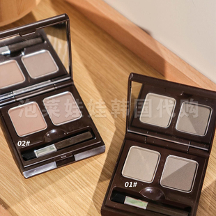 巧克力双色眉粉 经典 思亲肤眉粉 韩国skinfood 易上色防晕 老网红