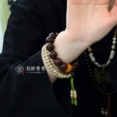 有野青青「昭昭星野」原创设计禅意中式 星月菩提子108颗文玩手串