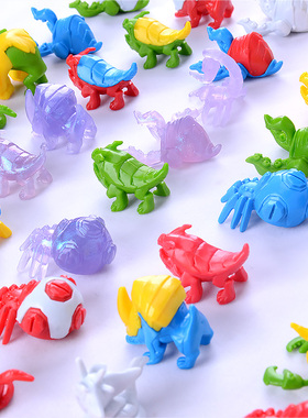 美泰兽王争锋玩具精灵补充包全属性双属性小精灵蝙蝠墨脚锐壳龟